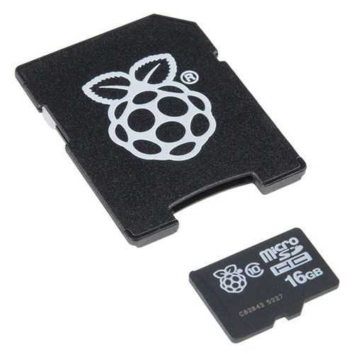 [COM-13945] Raspberry Pi™ - 16GB MicroSD NOOBS Card(라즈베리파이 메모리)
