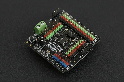 [DFR0334] Arduino 용 GPIO Shield - Gravity: GPIO Shield for Arduino
