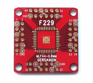 [F229] MLF 44 - 0.8MM 변환기판 
