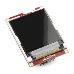 시리얼 LCD 모듈 (uLCD-144-G2 GFX)