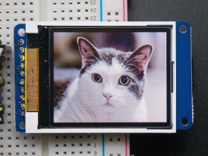 [A358] 1.8&quot; Color TFT LCD display with MicroSD Card Breakout - ST7735R