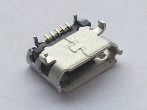 MICRO USB B/F SMT-DIP SHELL 7.15+4.85(MICRO USB 5P)