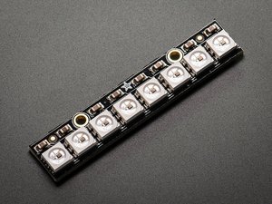 [A1426] 네오픽셀 스틱8 x 5050 RGB LED 드라이버 (NeoPixel Stick - 8 x 5050 RGB LED with Integrated Drivers)