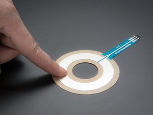 [A1069] Circular Soft Potentiometer (Ribbon Sensor) 원형 소프트 포텐쇼미터 (리본 센서)