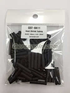 GST-8411_열수축튜브 Heat Shrink Tubing Black-100pcs_Φ4.0*30mm