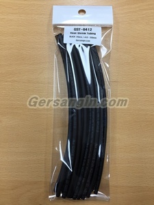 GST-8412_열수축튜브 Heat Shrink Tubing Black-20pcs_Φ4.0*200mm