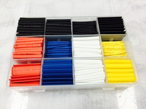 수축튜브 세트 GST-9002_540Pcs Heat Shrink Tubing Tube Sleeving Wrap Cable Wire 5 Color 8 Size Case