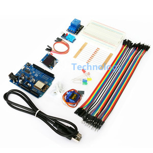 아두이노 ESP8266 사물인터넷 키트 (Arduino ESP8266 IoT Kit) Wemos D1 WIFI 보드 포함/아두이노/Arduino/IoT/사물인터넷