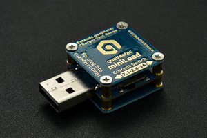 [FIT0518] USB 케이블 및 충전기 테스터 - qualMeter miniLoad