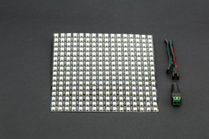[DFR0463] 유연한 16x16 RGB LED 매트릭스(Gravity: Flexible 16x16 RGB LED Matrix)