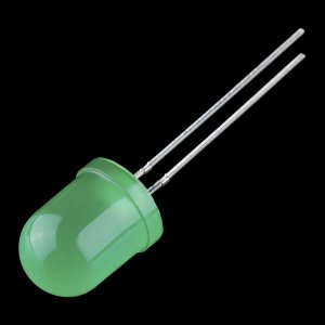 [COM-10633] Diffused LED - Green 10mm