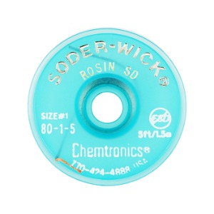 Chemtronics 80-1-5 솔더위크 0.9mm*1.5M