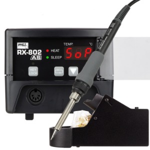 GOOT RX-802AS 무연인두기 80W (인두팁별도)