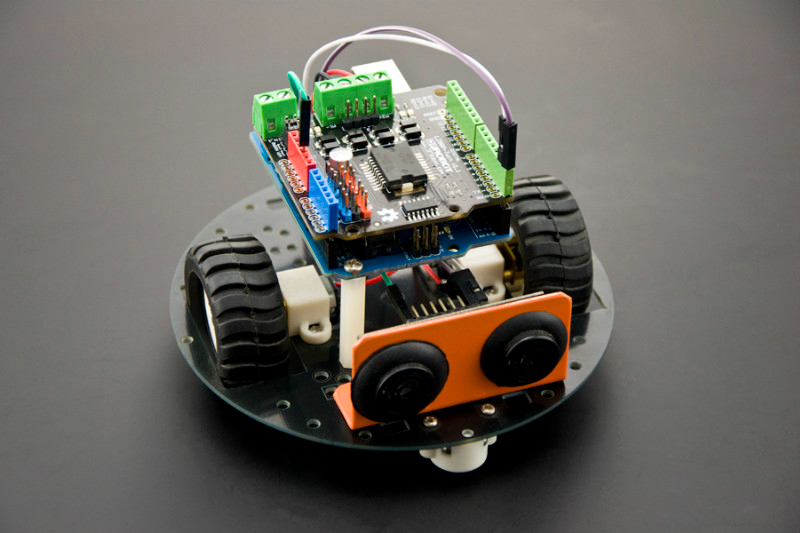 Gravity: 2x2A Motor Shield for Arduino Twin Projects