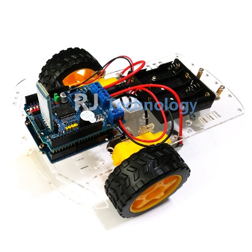 아두이노 블루투스 스마트 카 키트 (Arduino Bluetooth Smart Car Kit)_L298P 모터쉴드 탑재/Arduino/아두이노 주행로봇/2WD