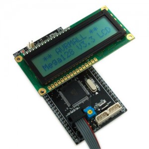 ATmega64 Board V3.3 &amp; LCD(16*2)