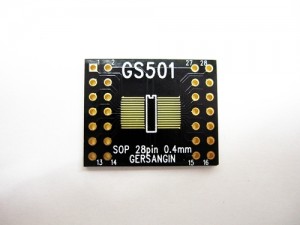 [GS501] SOP 28 - 0.4mm 변환기판 