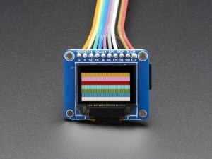 [A684] OLED Breakout Board - 16-bit Color 0.96&quot; w/microSD holder