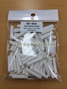 GST-8531_열수축튜브 Heat Shrink Tubing White-100pcs_Φ5.0*30mm