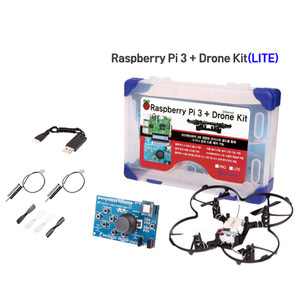 라즈베리파이3 + 드론 키트(LITE) Raspberry Pi 3 + Drone Kit (LITE)/라즈비안 설치법,기초사용법 관련 동영상 교육자료 제공