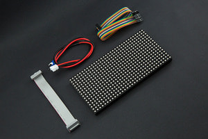 [DFR0471] 32x16 RGB LED Matrix panel (6mm pitch) (도트매트릭스 32x16 RGB LED 패널 6mm피치)
