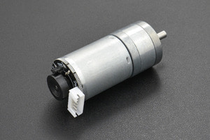 [FIT0520] Metal DC Geared Motor w/Encoder - 6V 300RPM 3.6Kg.cm