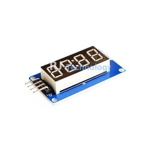 TM1637 4자리 7세그먼트 모듈-적색 (TM1637 4 Digital 7-Segment Display Module) 아두이노/Arduino