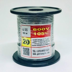 [GSH-152037] UL1015-AWG20_30 (30M) (회색)/난연성 전선 연선 600V_105℃ 사양