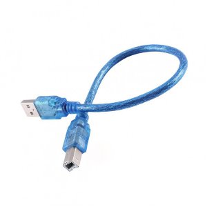 USB Cable/아두이노 우노용 케이블 30cm/길이 짧음/USB케이블/AB타입/미니 USB케이블